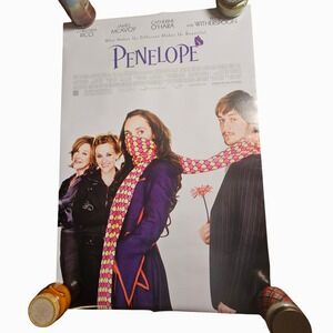 Penelope 2006 Original Movie Poster 27x40 Christina Ricci James McAvoy D/S